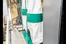 集塵バッグフィルタ